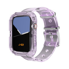 Beep Transparent Purple kaina ir informacija | Išmaniųjų laikrodžių ir apyrankių priedai | pigu.lt