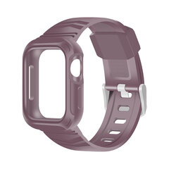 Противоударный чехол-ремешок Armour для Apple Watch — Темно-красный 40mm цена и информация | Аксессуары для смарт-часов и браслетов | pigu.lt