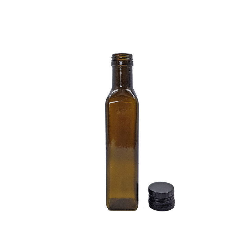 Marasca butelis ir juodas su sriegiu kamštelis, 250 ml. цена и информация | Virtuvės įrankiai | pigu.lt