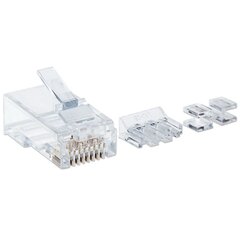 Kištukai Intellinet RJ45 8P/8C UTP Cat6a, 80 vnt. цена и информация | Аксессуары для компонентов | pigu.lt