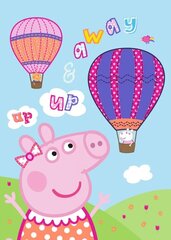 Peppa Pig pledas 100x140cm kaina ir informacija | Lovatiesės ir pledai | pigu.lt