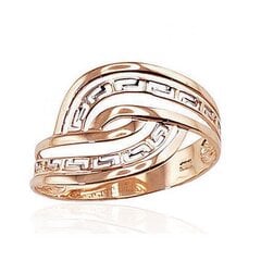 Auksinis žiedas moterims Diamond Sky Greek Motifs IV 4752263019393 kaina ir informacija | Žiedai | pigu.lt