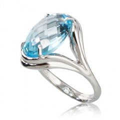 Auksinis žiedas moterims Diamond Sky Heavenly Topaz 4752263017795 kaina ir informacija | Žiedai | pigu.lt