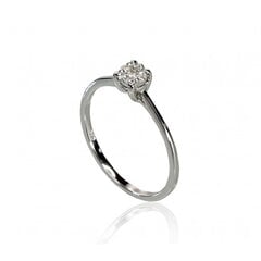 Auksinis žiedas moterims Diamond Sky Solitaire VI 4752263018365 kaina ir informacija | Žiedai | pigu.lt