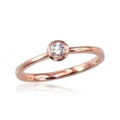 Золотое кольцо для женщин Diamond Sky Solitaire V4752263019577 цена и информация | Кольцо | pigu.lt