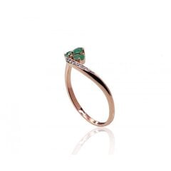 Золотое кольцо для женщин Diamond Sky Imperial Crown V 4752263019959 цена и информация | Кольцо | pigu.lt