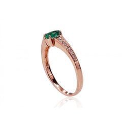 Золотое кольцо для женщин Diamond Sky Misa III 4752263020047 цена и информация | Кольца | pigu.lt