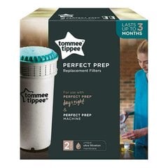 Tommee Tippee filtrai Perfect Prep Day&Night, 2 vnt., 423722 kaina ir informacija | Maisto gamybos prietaisai | pigu.lt