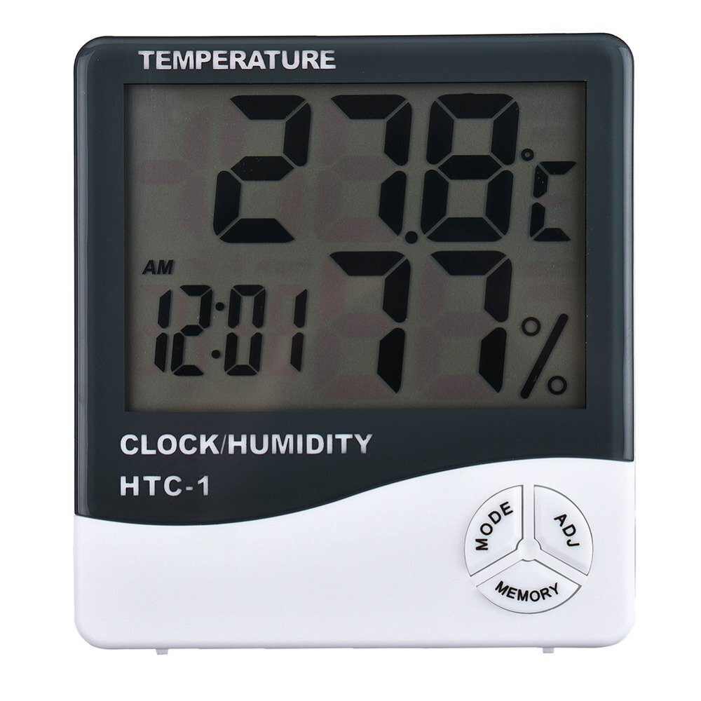 Termometras-higrometras Airbi HTC-1 цена и информация | Meteorologinės stotelės, termometrai | pigu.lt
