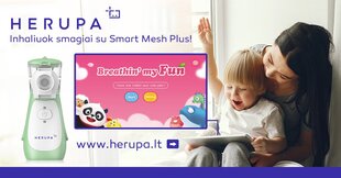 Herupa Smart Mesh Plus цена и информация | Ингаляторы | pigu.lt