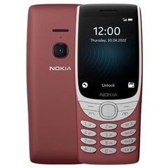 Nokia 8210 4G 128MB Dual SIM Red kaina ir informacija | Nokia Išmanieji laikrodžiai, apyrankės | pigu.lt