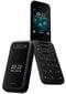 Nokia 2660 Flip 4G 1GF011GPA1A01 Black kaina ir informacija | Mobilieji telefonai | pigu.lt