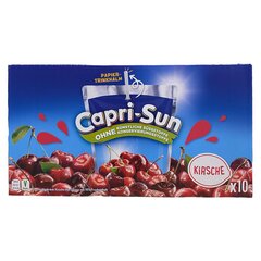 Vyšnių ir citrinų sulčių gėrimas Capri-Sonne, 10 vnt. kaina ir informacija | Sultys, nektarai ir sulčių gėrimai | pigu.lt