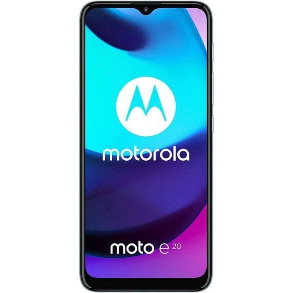 Motorola Moto E20 PASY0005PL Blue kaina ir informacija | Mobilieji telefonai | pigu.lt
