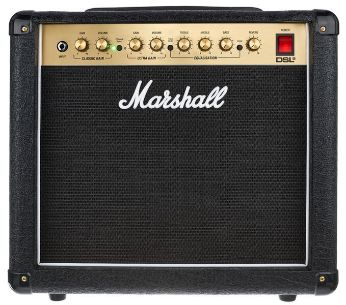 Lempinis gitarinis kubas Marshall DSL-5 CR kaina ir informacija | Priedai muzikos instrumentams | pigu.lt