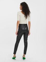 Vero Moda женские брюки 10138972*34, черный 5712832020266 цена и информация | Женские брюки  | pigu.lt