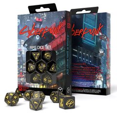 Stalo žaidimas Cyberpunk RED RPG kauliukų rinkinys, 7d. kaina ir informacija | Stalo žaidimai, galvosūkiai | pigu.lt