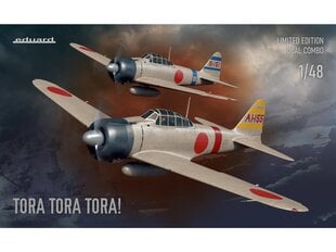 Сборная модель Eduard - TORA TORA TORA! Limited Edition / Dual Combo (Mitsubishi A6M Zero), 1/48, 11155 цена и информация | Конструкторы и кубики | pigu.lt