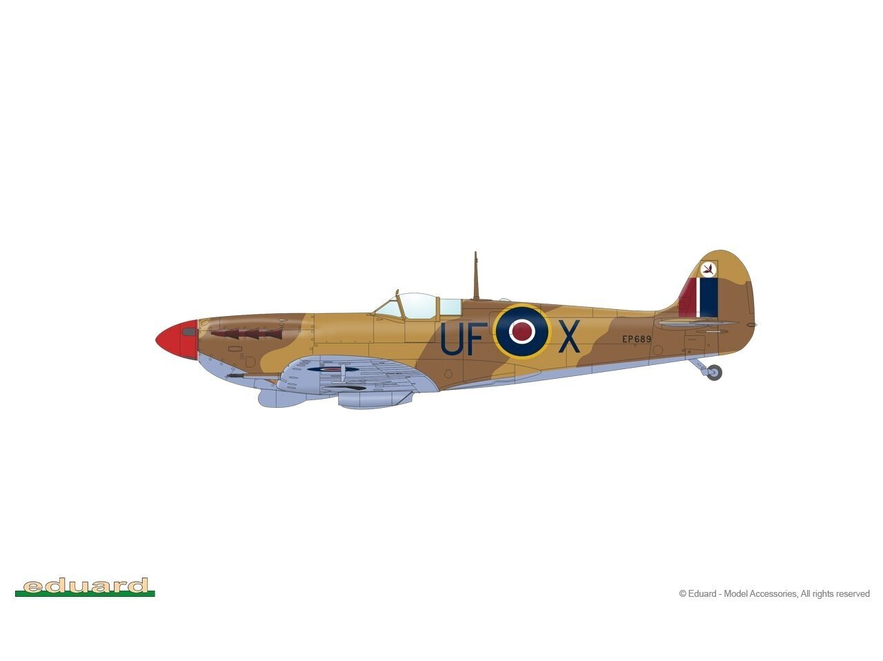 Konstruktorius Eduard - Spitfire Story: Southern Star Limited Edition / Dual Combo (Supermarine Spitfire), 1/48, 11157 kaina ir informacija | Konstruktoriai ir kaladėlės | pigu.lt