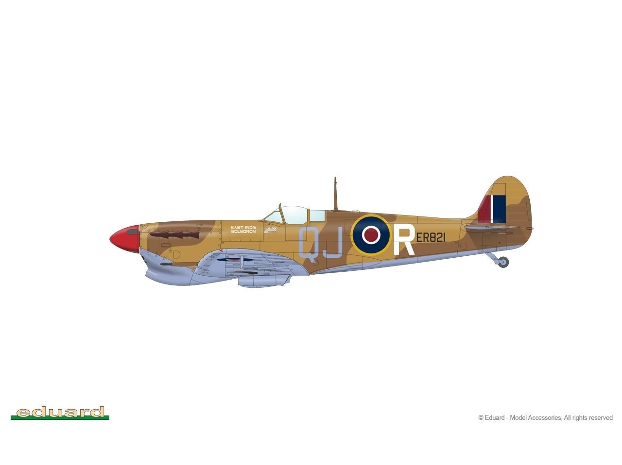 Konstruktorius Eduard - Spitfire Story: Southern Star Limited Edition / Dual Combo (Supermarine Spitfire), 1/48, 11157 kaina ir informacija | Konstruktoriai ir kaladėlės | pigu.lt