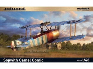 Сборная модель Eduard - Sopwith Camel Comic ProfiPACK Edition, 1/48, 82175 цена и информация | Конструкторы и кубики | pigu.lt