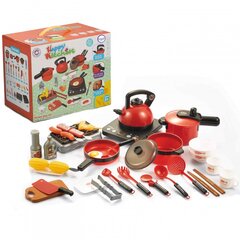 Didelis virtuvės indų ir įrankių rinkinys Woopie kaina ir informacija | Žaislai mergaitėms | pigu.lt
