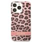 Guess GUHCP13LHSLEOP skirtas iPhone 13 Pro / 13 6,1", rožinis kaina ir informacija | Telefono dėklai | pigu.lt