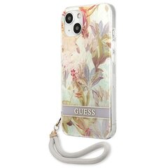 Guess Case GUHCP13SHFLSU iPhone 13 mini 5,4", violetinis kaina ir informacija | Telefono dėklai | pigu.lt