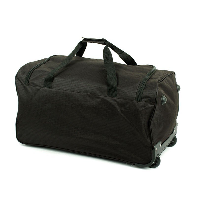 Kelioninis krepšys su ratukais, juodas, 898/55 kaina ir informacija | Lagaminai, kelioniniai krepšiai | pigu.lt