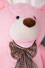 Большой плюшевый мишка Bobo 160 см, Розовый, Мягкая Игрушка  цена и информация | Мягкие игрушки | pigu.lt