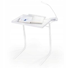 Nešiojamojo kompiuterio staliukas su LED lempa kaina ir informacija | Kompiuteriniai, rašomieji stalai | pigu.lt