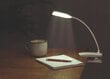 Nešiojamojo kompiuterio staliukas su LED lempa цена и информация | Kompiuteriniai, rašomieji stalai | pigu.lt