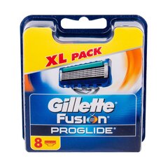 Бритвенные головки Gillette FUSION Proglide 8 шт. x 1 шт., упаковка цена и информация | Косметика и средства для бритья | pigu.lt