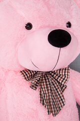 Большой плюшевый мишка Popo 130 см, Розовый, Мягкая Игрушка  цена и информация | Мягкие игрушки | pigu.lt