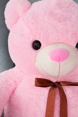 Большой Плюшевый Мишка Toto 130 См, Розовый, Мягкая Игрушка  цена и информация | Мягкие игрушки | pigu.lt