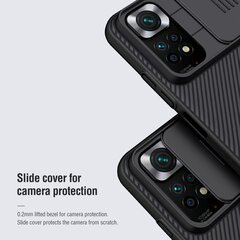 Nillkin CamShield Back Cover skirtas Xiaomi Redmi Note 11S, juodas kaina ir informacija | Telefono dėklai | pigu.lt