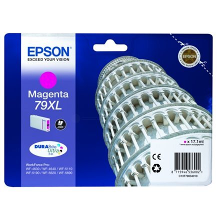 Epson C13T79034010 17,1 ml /Magenta kaina ir informacija | Kasetės rašaliniams spausdintuvams | pigu.lt