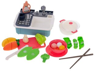 Indų plovimo kriauklė su priedais kaina ir informacija | Lavinamieji žaislai | pigu.lt