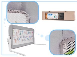 Бортик для детской кроватки, с изображениями животных, 90 см. цена и информация | Товары для безопасности детей дома | pigu.lt