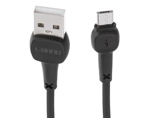 L-brno Micro USB įkrovimo kabelis kaina ir informacija | Kabeliai ir laidai | pigu.lt