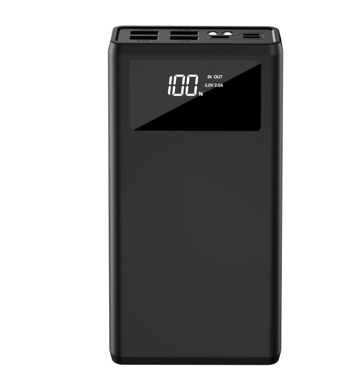 L-BRNO Power Bank 30000mAh su LED ekranu, juodas цена и информация | Atsarginiai maitinimo šaltiniai (power bank) | pigu.lt