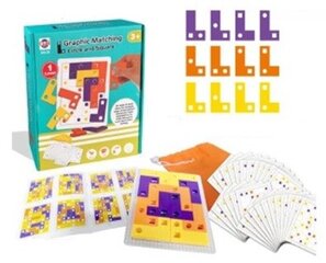 Galvosūkių žaidimas + kortelės Tetris kaina ir informacija | Lavinamieji žaislai | pigu.lt