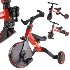 Trike Fix Mini krosinis triratukas 3in1 su pedalais raudonos spalvos kaina ir informacija | Triratukai | pigu.lt