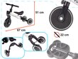 Trike Fix Mini krosinis triratukas 3in1 su pedalais baltas цена и информация | Triratukai | pigu.lt