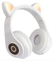 Vaikiškos Bluetooth ausinės B39 Baltos kaina ir informacija | Ausinės | pigu.lt