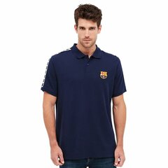 Поло с коротким рукавом мужское F.C. Barcelona Тёмно Синий цена и информация | Футболка мужская | pigu.lt