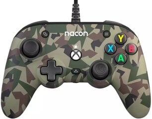 Nacon Pro Compact Xbox X/S & One проводной контроллер (Camo Green) цена и информация | Джойстики | pigu.lt