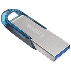 SanDisk Ultra Flair™ USB 3.0 32 GB Tropical Blue цена и информация | USB накопители | pigu.lt