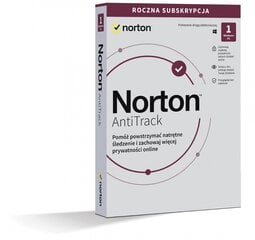 Norton Norton Antitrack PL 1 vartotojas 1 įrenginys 1 metai 21427514 цена и информация | Антивирусные программы | pigu.lt