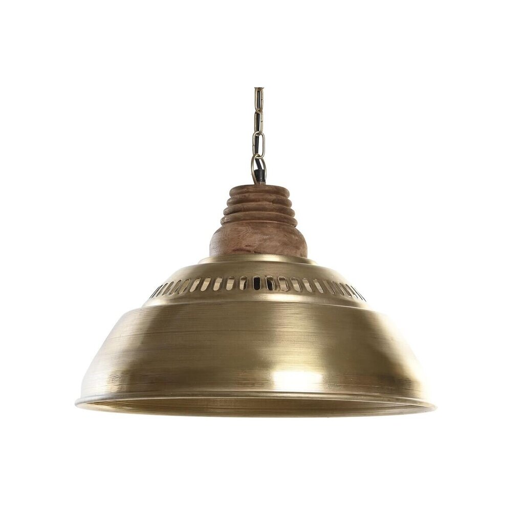 Pakabinamas šviestuvas DKD Home Decor, aukso/rudos spalvos цена и информация | Lubiniai šviestuvai | pigu.lt